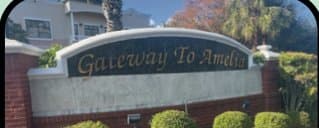 The Gateway To Amelia entrance sign